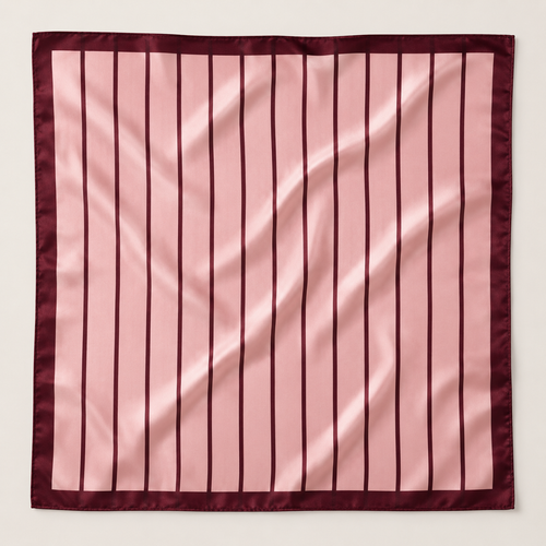 MERLOT & ROSE KAJA THIN STRIPES SCARF