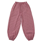 MERLOT & ROSE STRIPED MAJA BALLOON PANTS FOR KIDS