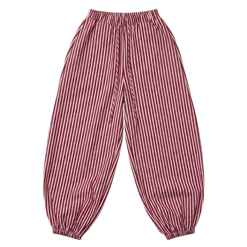 MERLOT & ROSE STRIPED "MAJA KIDS BALLOON PANTS"